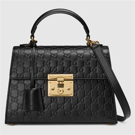 padlock gucci signature top handle bag|gucci padlock bag for sale.